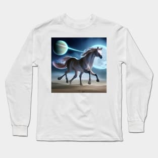 Alien Horse Long Sleeve T-Shirt
